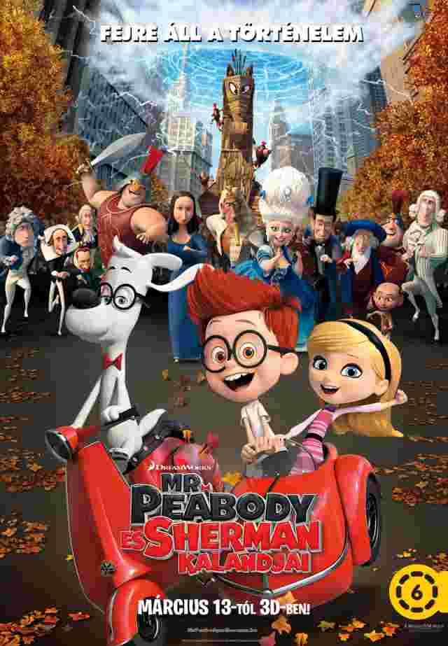 Mr. Peabody és Sherman kalandjai (Mr. Peabody &amp; Sherman) - online film