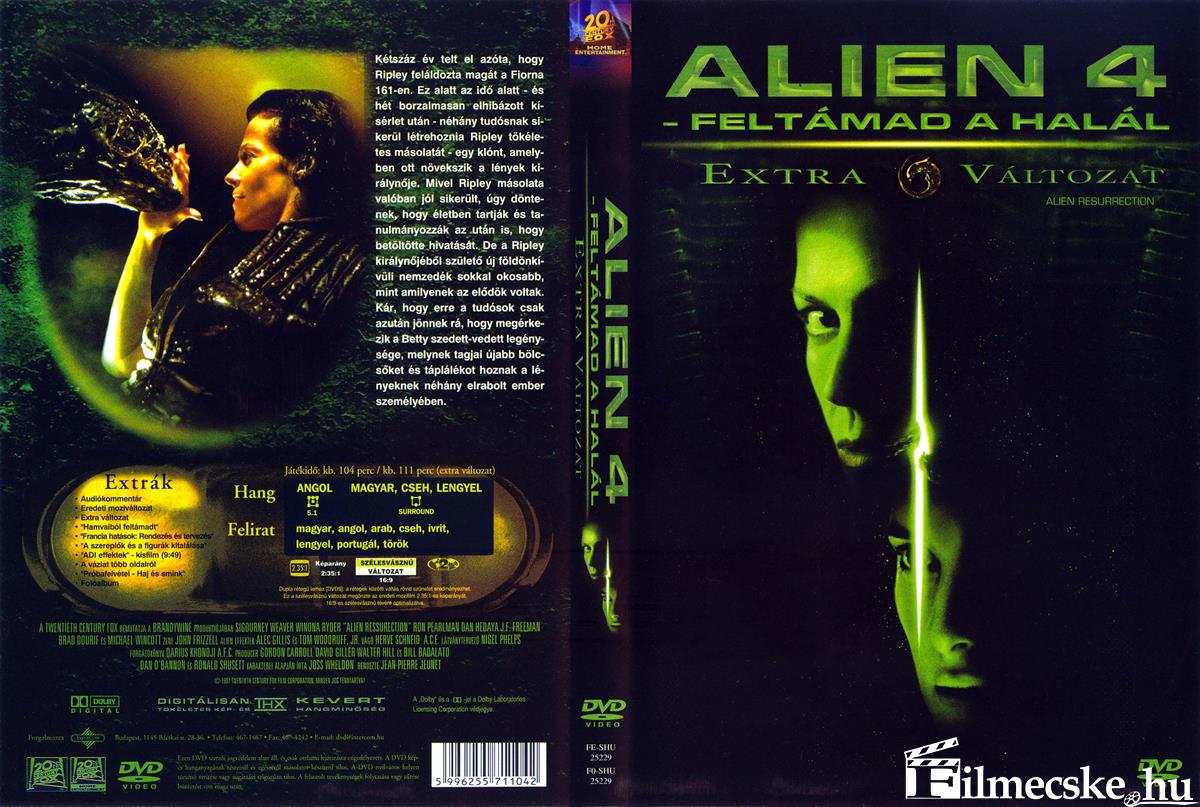 Alien 4 Feltamad a halal Filmecske.hu
