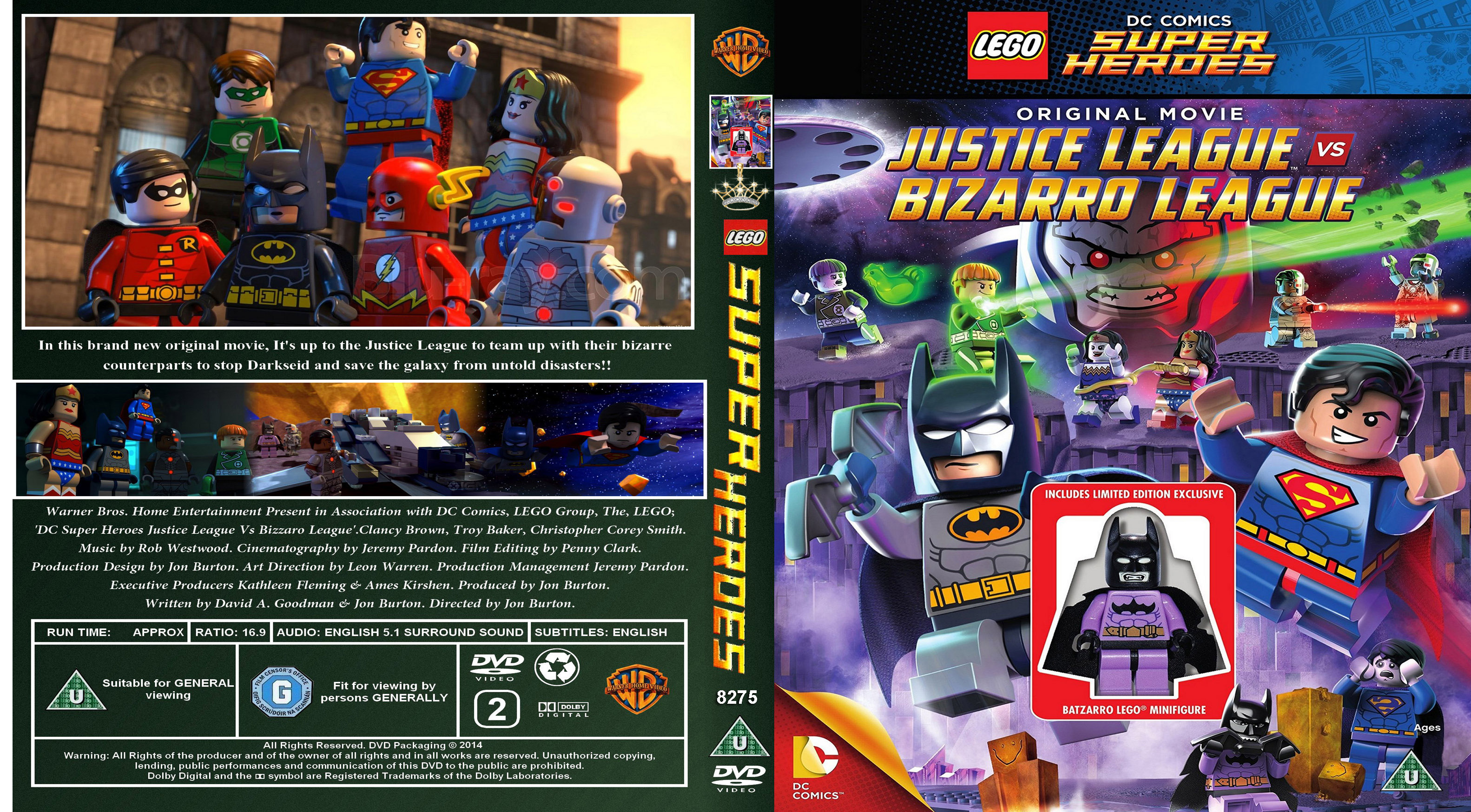Lego DC Comics Super Heroes Justice League vs. Bizarro League 2015