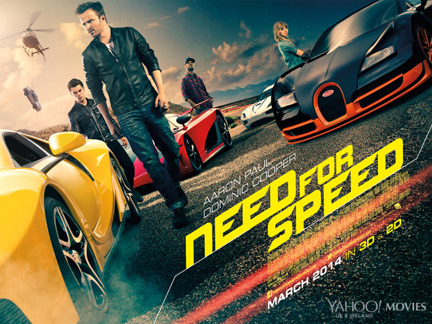 Need for Speed UK quad poster